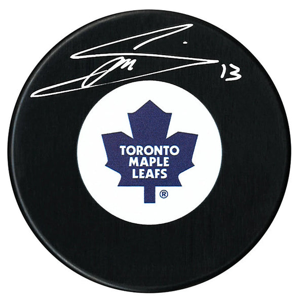 Mats Sundin Signed Toronto Maple Leafs Puck Heritage Hockey™