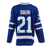 Bobby Baun Signed Toronto Maple Leafs Fanatics Jersey - Heritage Hockey™