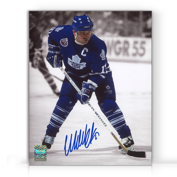 Wendel Clark Signed Toronto Maple Leafs White Hockey Jersey