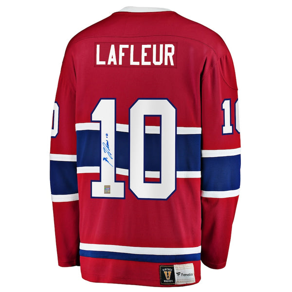 Guy Lafleur autographed (New York Rangers) Jersey