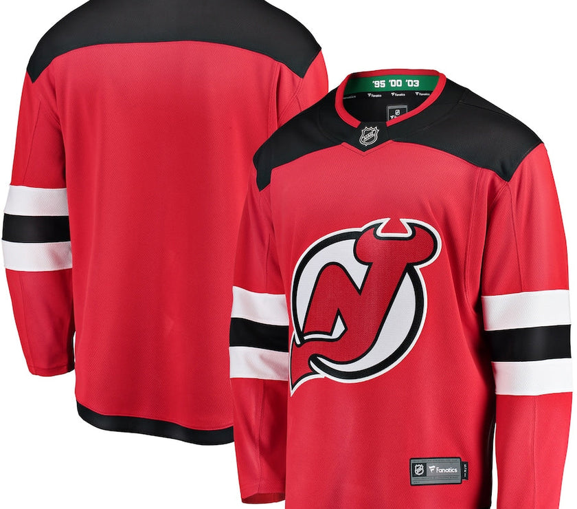 New Jersey Devils NHL Fanatics Breakaway Home Jersey