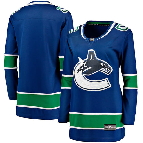 Women's Vancouver Canucks NHL Fanatics Breakaway Home Jersey