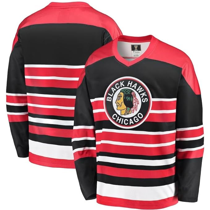 Camiseta de la NHL de los Chicago Blackhawks con el logo de Fanatics Breakaway