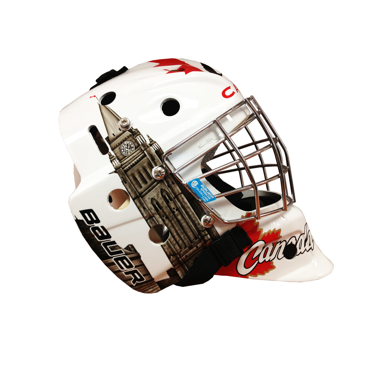 Trofeo emitido por el Príncipe de Gales de los Boston Bruins de Wayne Cashman 1971/72