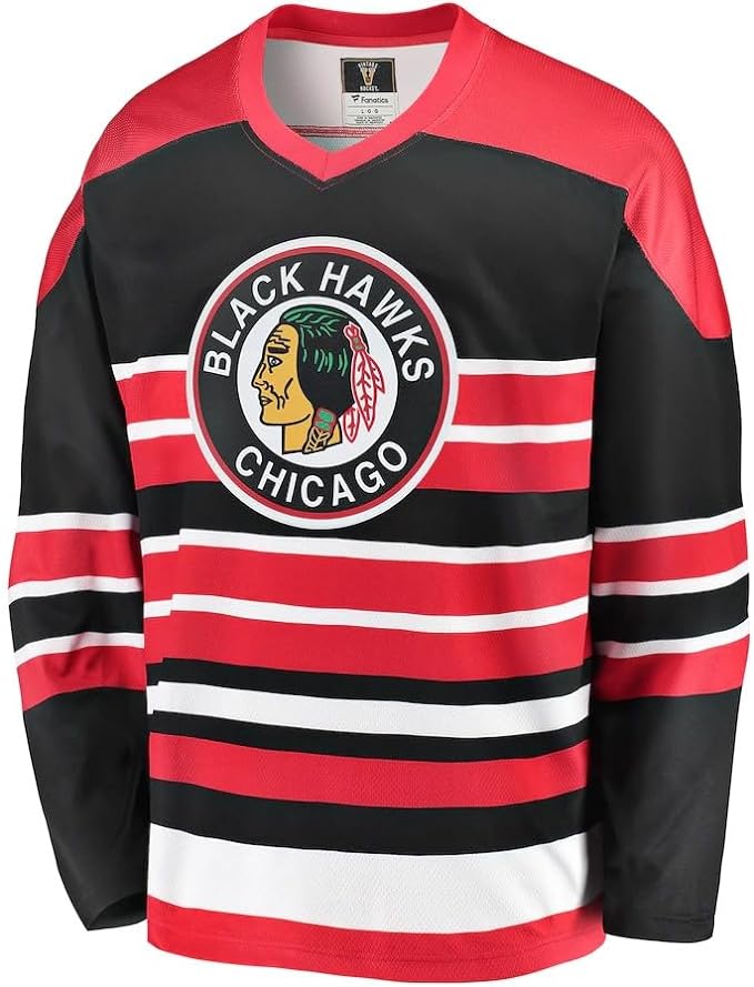 Camiseta de la NHL de los Chicago Blackhawks con el logo de Fanatics Breakaway