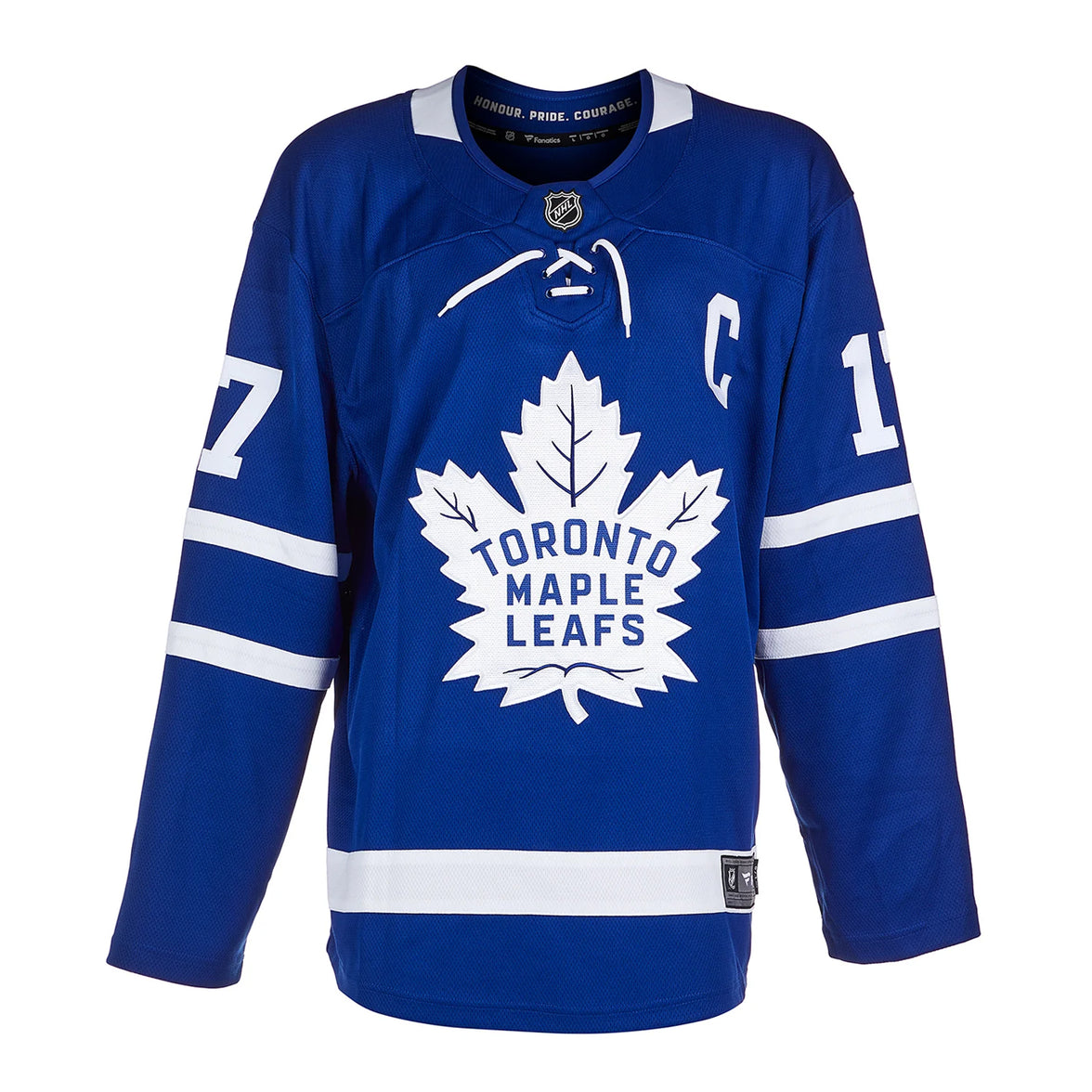 Wendel Clark a signé un maillot vintage des Maple Leafs de Toronto