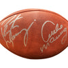 Peyton and Archie Manning Signed Football