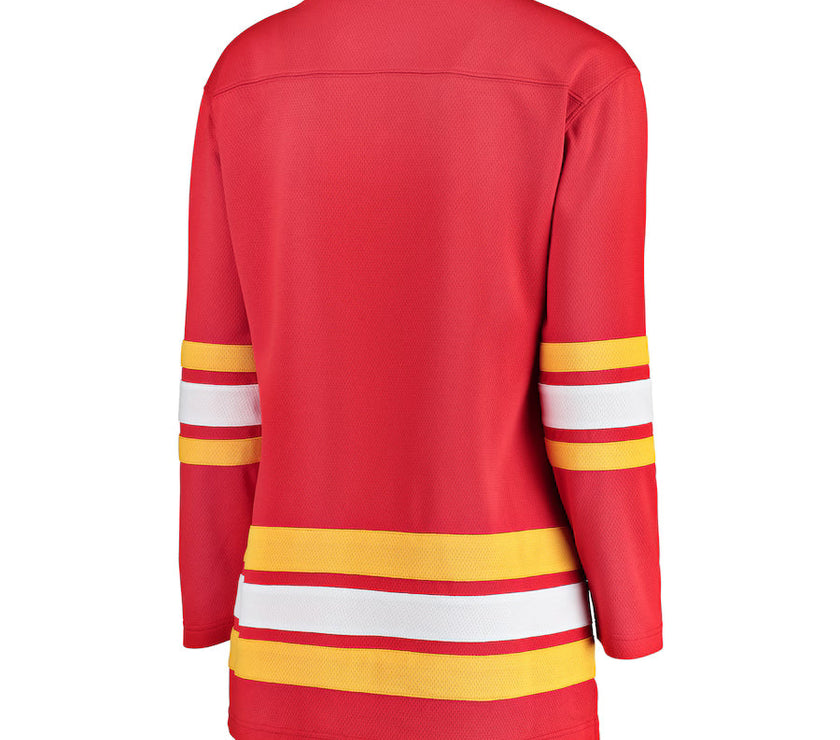 Women's Calgary Flames NHL Fanatics Breakaway Home Jersey