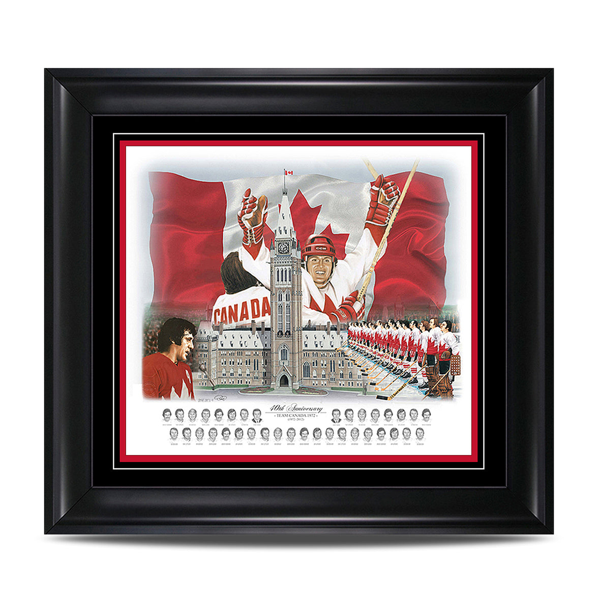 Team Canada 1972 40th Anniversary Print - Heritage Hockey™