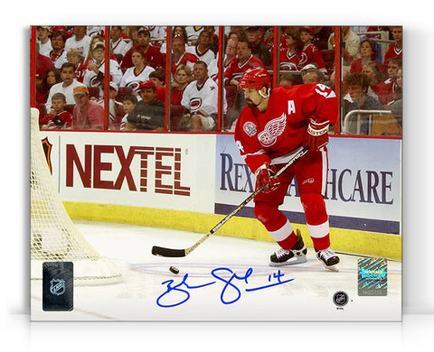 Brendan Shanahan Signed Detroit Red Wings Cup Finals 8X10 Photo