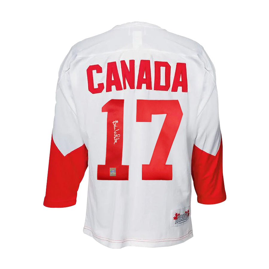 Ensemble de 31 maillots autographiés de l'équipe du Canada et de l'Union soviétique de la série Summit 1972