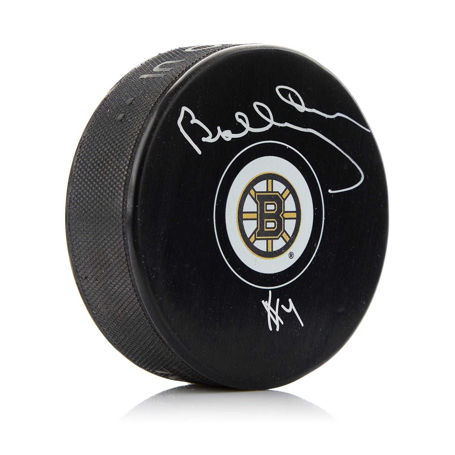Disco de vinilo de los Boston Bruins firmado por Bobby Orr