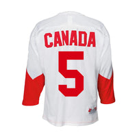 Maillot Équipe Canada 1972 Extérieur Blanc