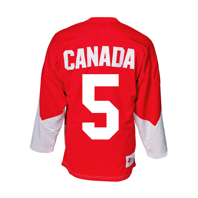 Maillot Équipe Canada 1972 Extérieur Blanc