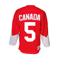 Maillot Équipe Canada 1972 Extérieur Blanc