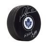 Disco de vinilo firmado por Darryl Sittler de los Toronto Maple Leafs con nota del Salón de la Fama