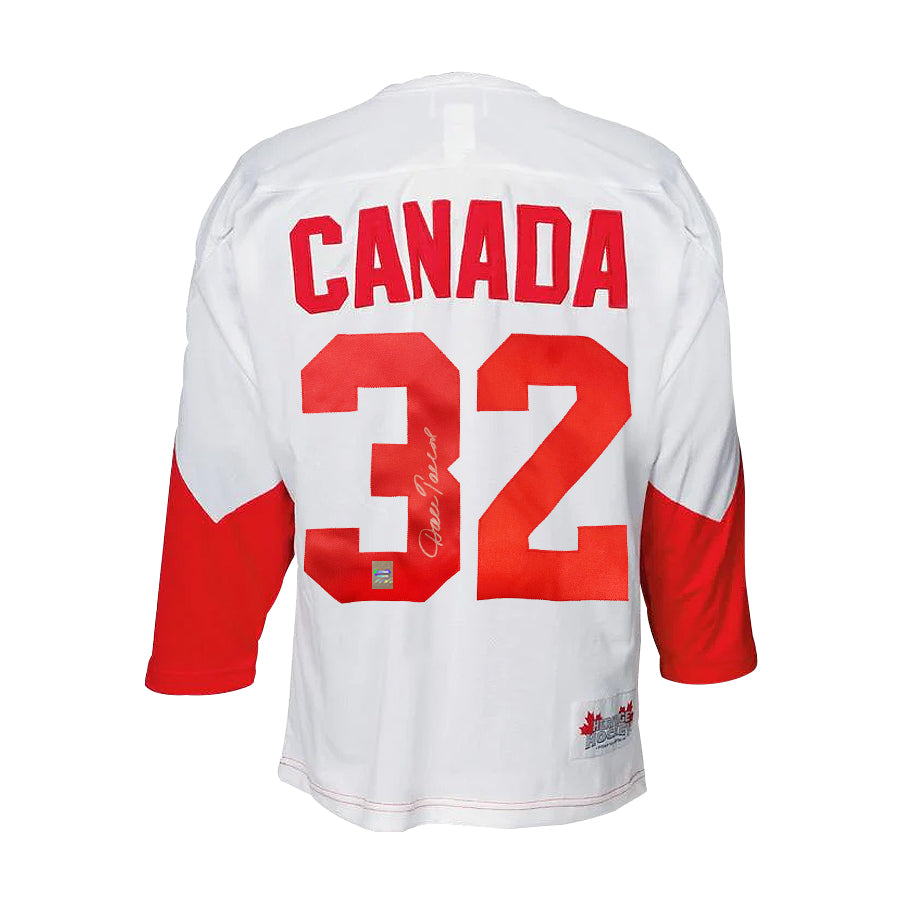 Dale Tallon Signed Team Canada 1972 Summit Series Away White Jersey