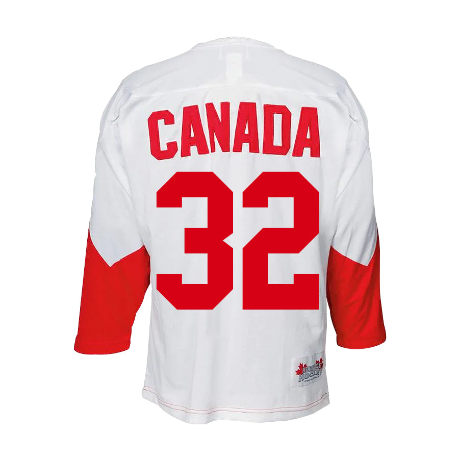 Maillot Équipe Canada 1972 Extérieur Blanc