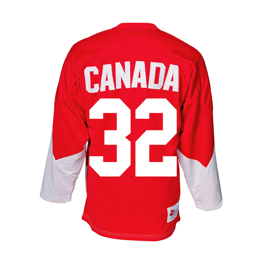 Maillot Équipe Canada 1972 Extérieur Blanc
