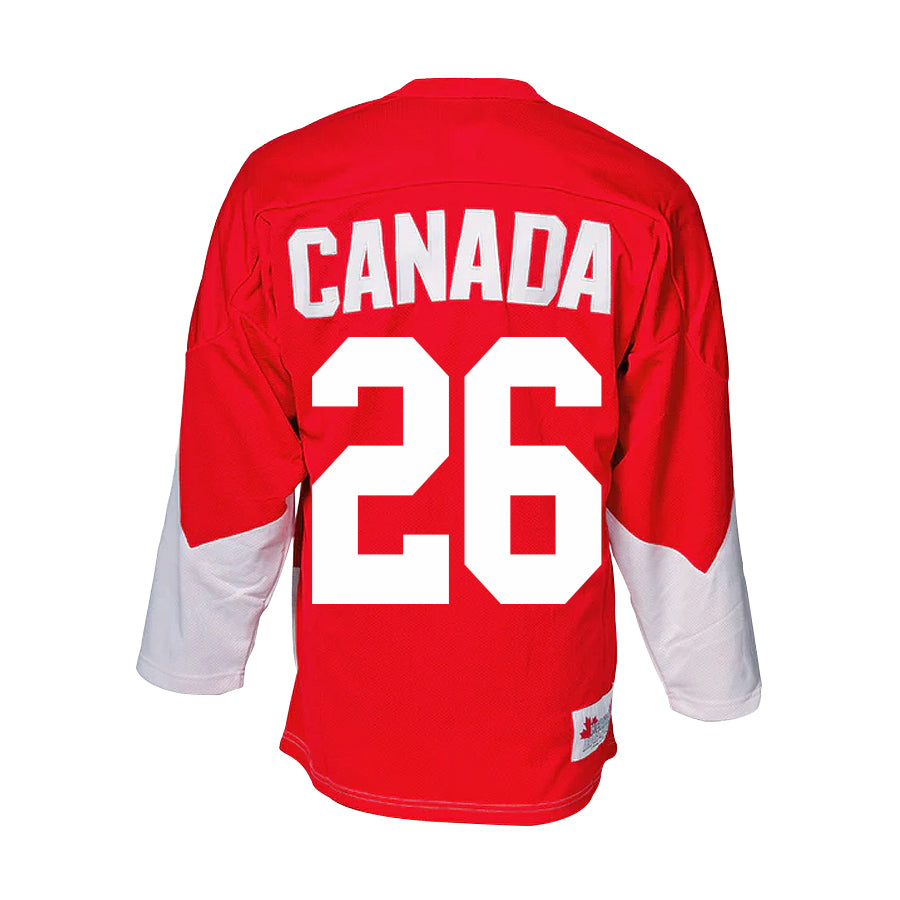 Maillot Équipe Canada 1972 Extérieur Blanc
