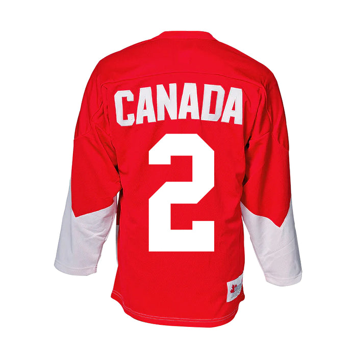 Gary Bergman Team Canada 1972 Summit Series Jersey