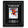 Jonathan Toews Signed Chicago Blackhawks Archival Etched Glass 21X25 Framed Photo