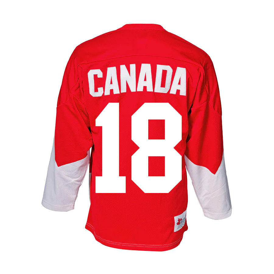 Maillot Équipe Canada 1972 Extérieur Blanc