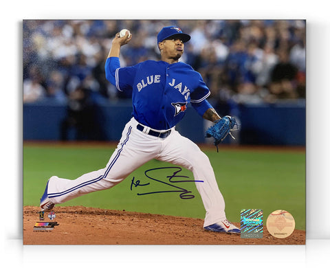 Photo signée par Marcus Stroman des Blue Jays de Toronto 8 x 10