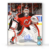 Photo 8 x 10 signée par Martin Brodeur des Devils du New Jersey