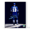 Fotografía de presentación de los Toronto Maple Leafs firmada por Mats Sundin, tamaño 8 x 10