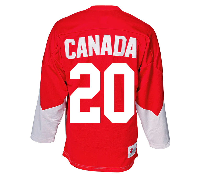 Peter Mahovlich Team Canada 1972 Summit Series Jersey