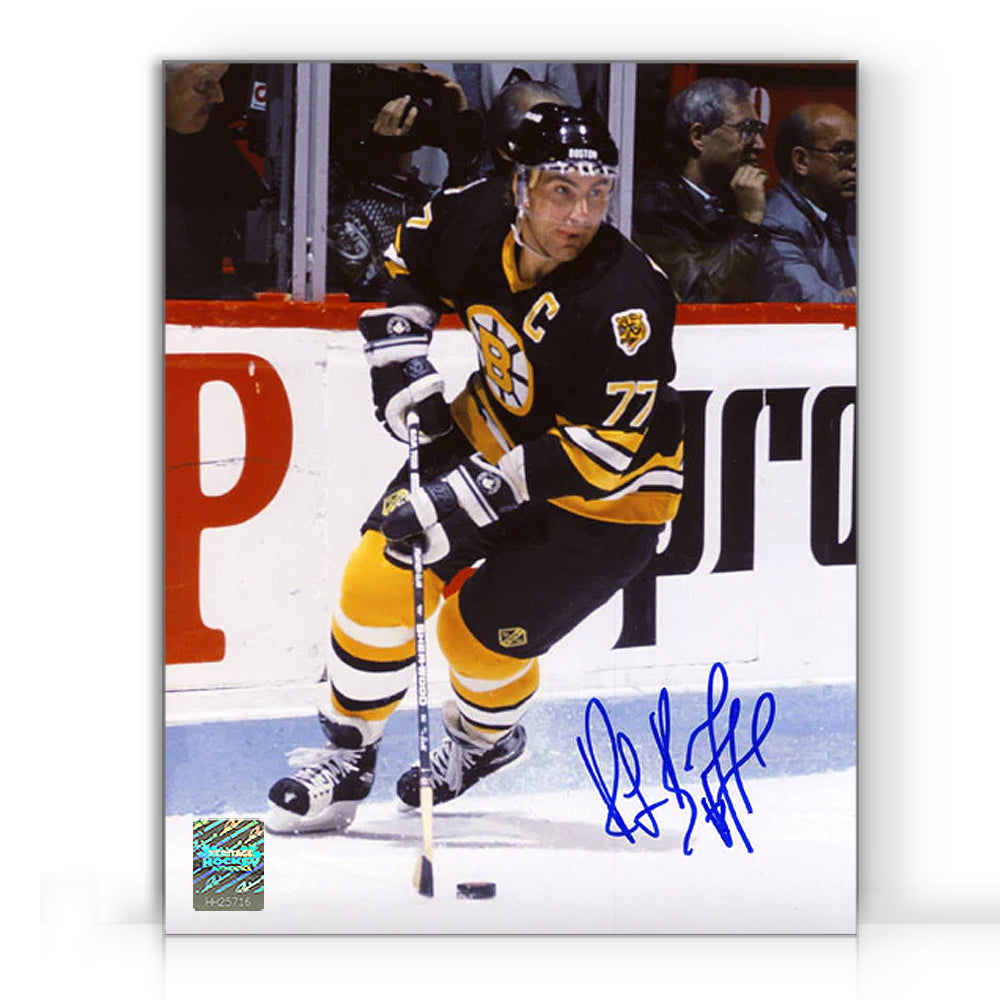 Ray Bourque Signed Boston Bruins Action 8X10 Photo | Heritage Hockey™