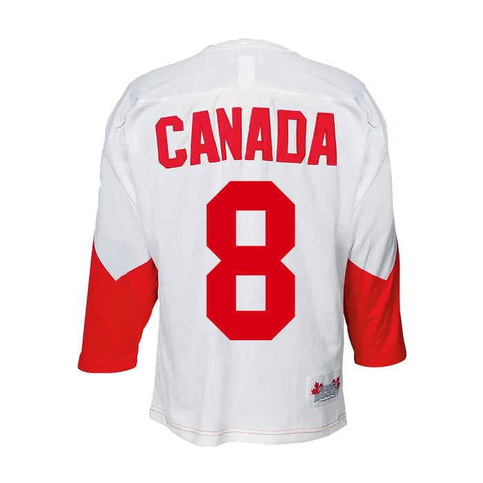 Maillot Équipe Canada 1972 Extérieur Blanc