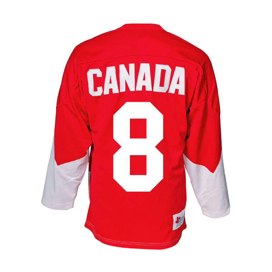 Maillot Équipe Canada 1972 Extérieur Blanc