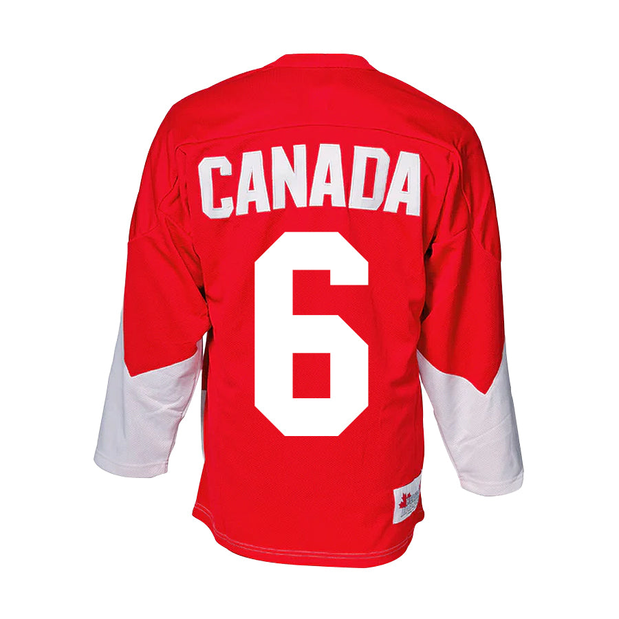 Maillot Équipe Canada 1972 Extérieur Blanc
