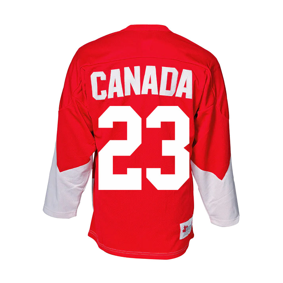 Maillot Équipe Canada 1972 Extérieur Blanc