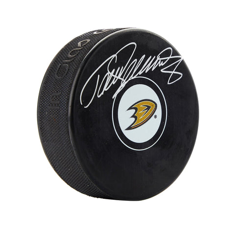 Teemu Selanne Signed Anaheim Ducks Puck