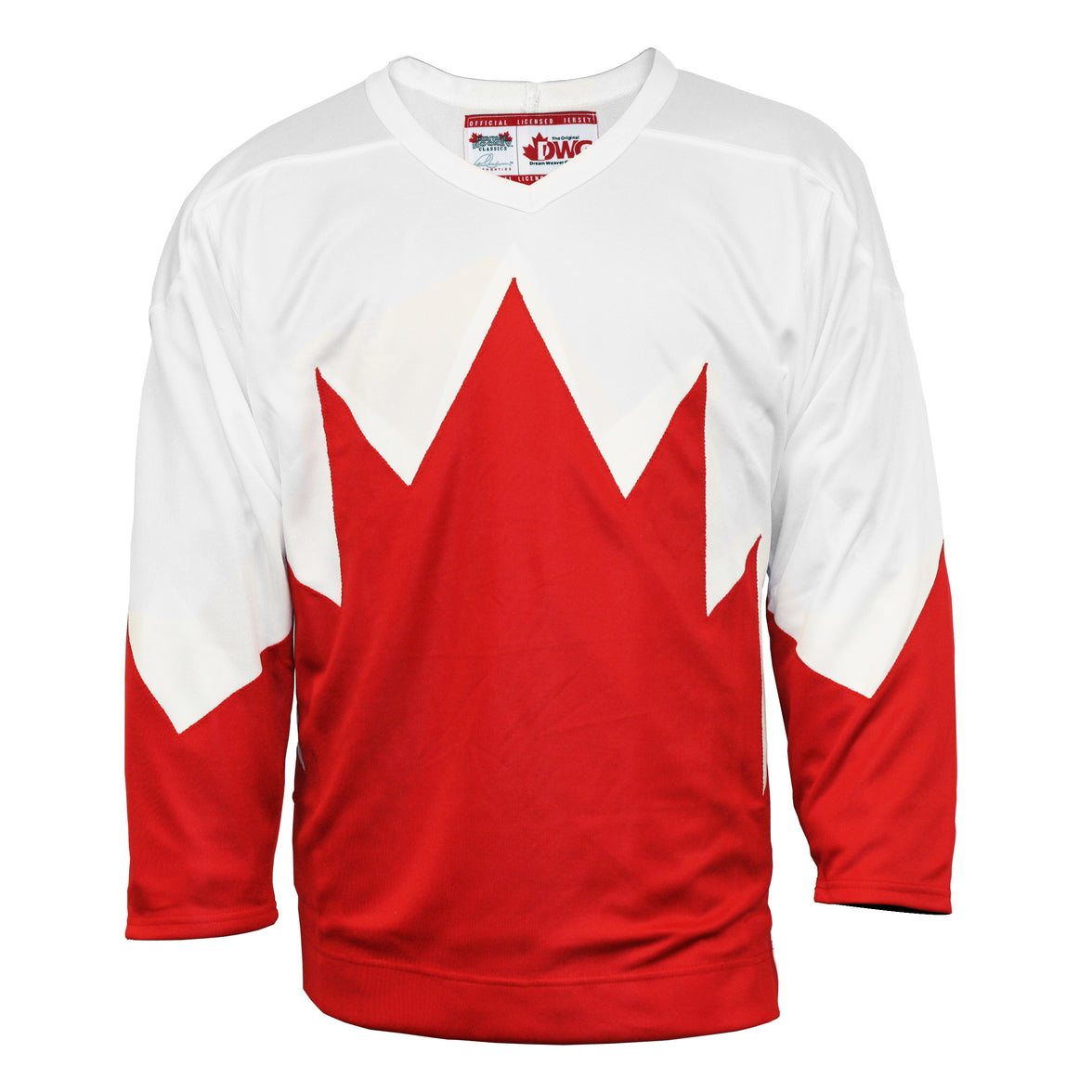 Tony Esposito Signed Team Canada 1972 Summit Series Away White Jersey - Heritage Hockey™