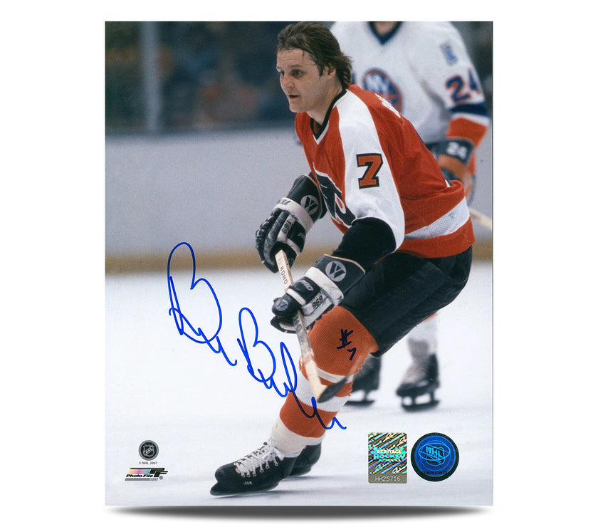 Bill Barber Signed Philadelphia Flyers Focused 8X10 Photo