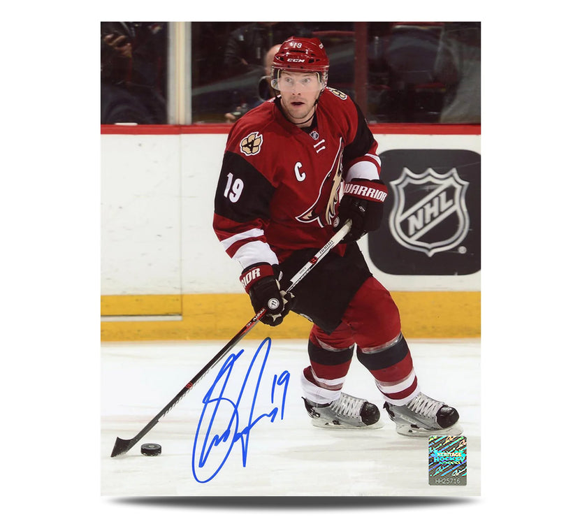 Shane Doan Signed Arizona Coyotes Hockey 8X10 Photo