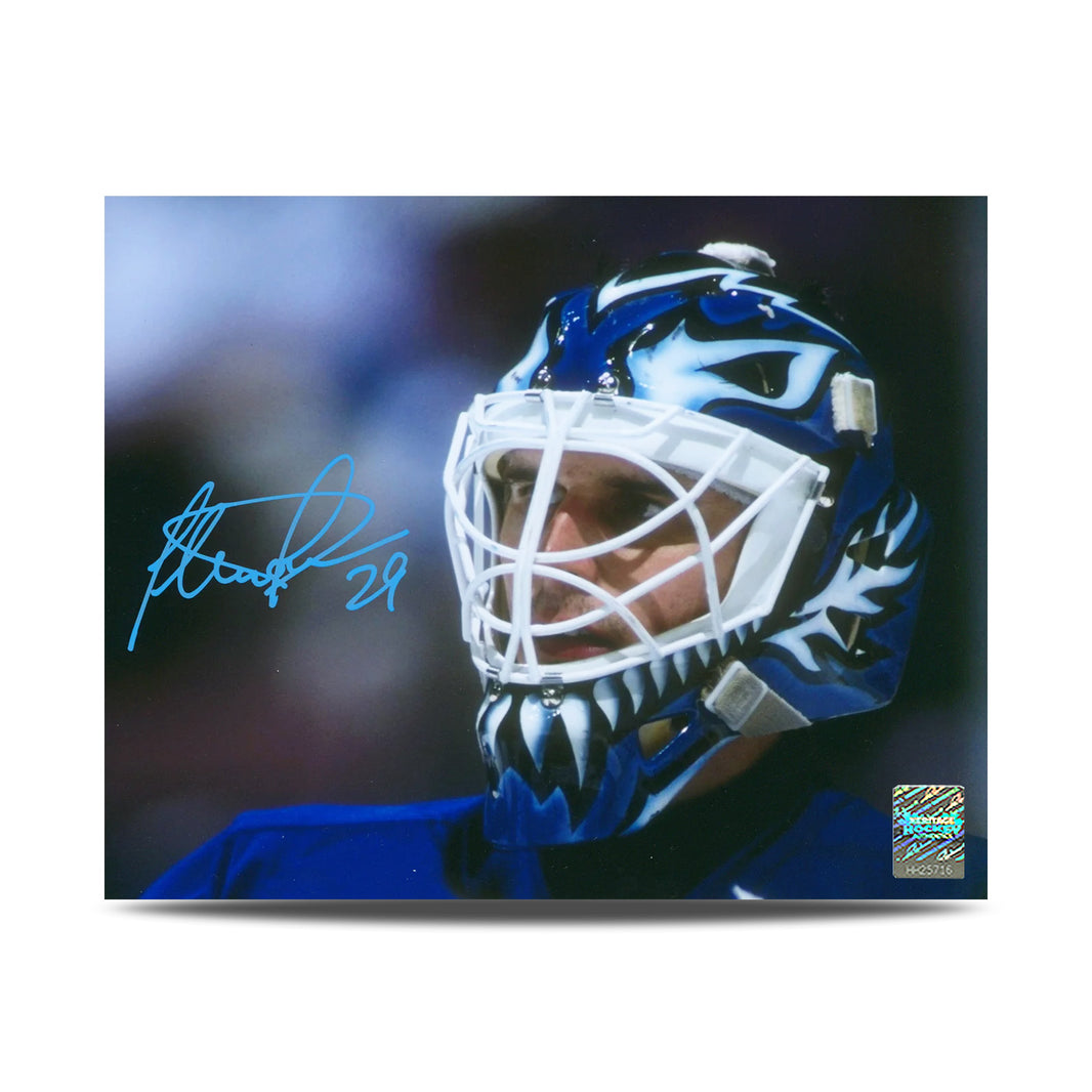 Darryl Sittler a signé la photo du capitaine des Maple Leafs de Toronto 8 x 10