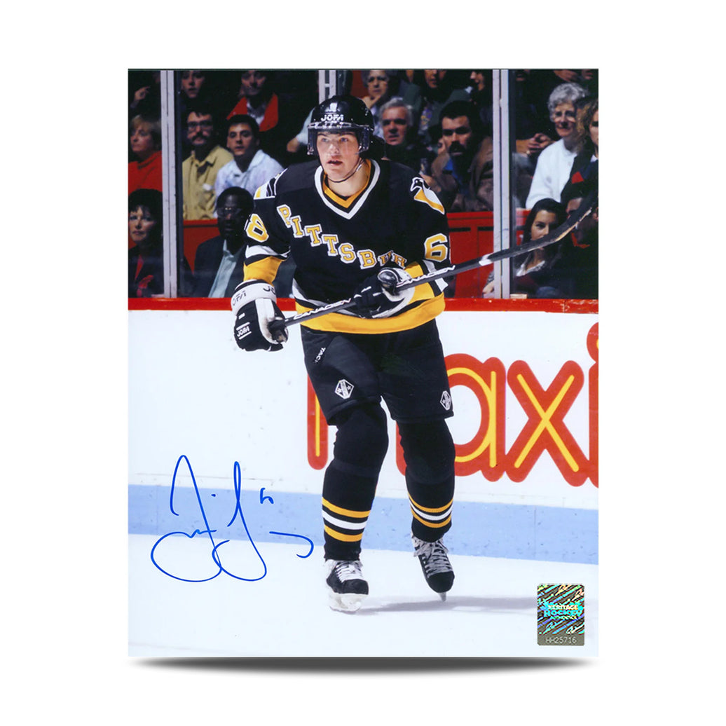 Fotografía aérea de 8 x 10 pulgadas firmada por Ray Bourque de los Boston Bruins