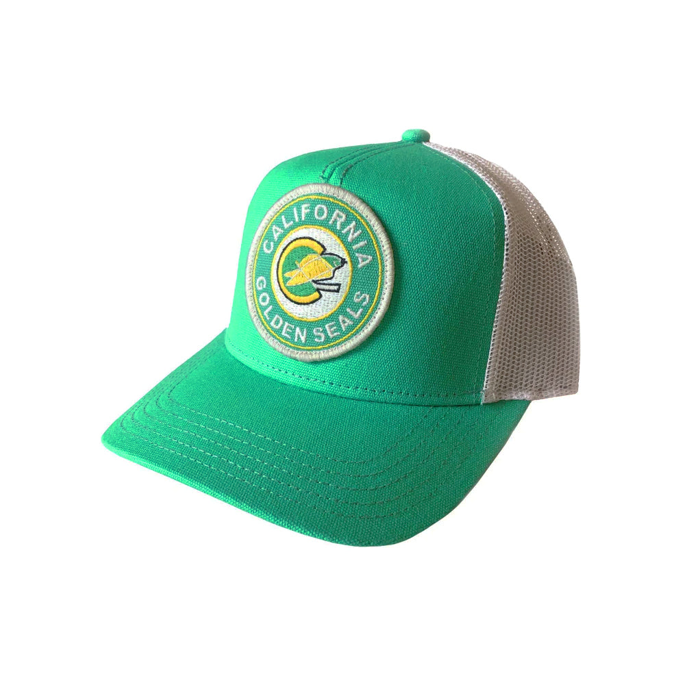 Snapback Hat California Golden Seals Hat California Golden Seals
