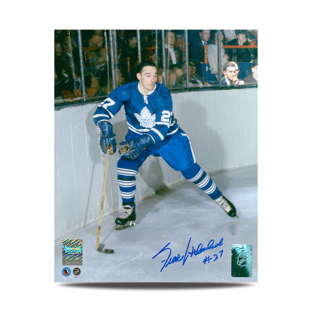 Darryl Sittler a signé la photo du capitaine des Maple Leafs de Toronto 8 x 10