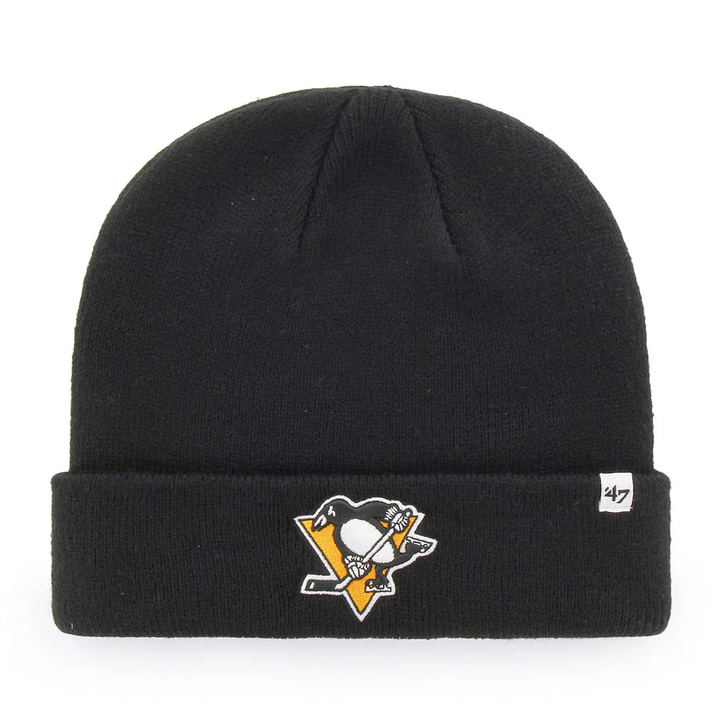 Gorro de punto básico con puños de los Pittsburgh Penguins NHL