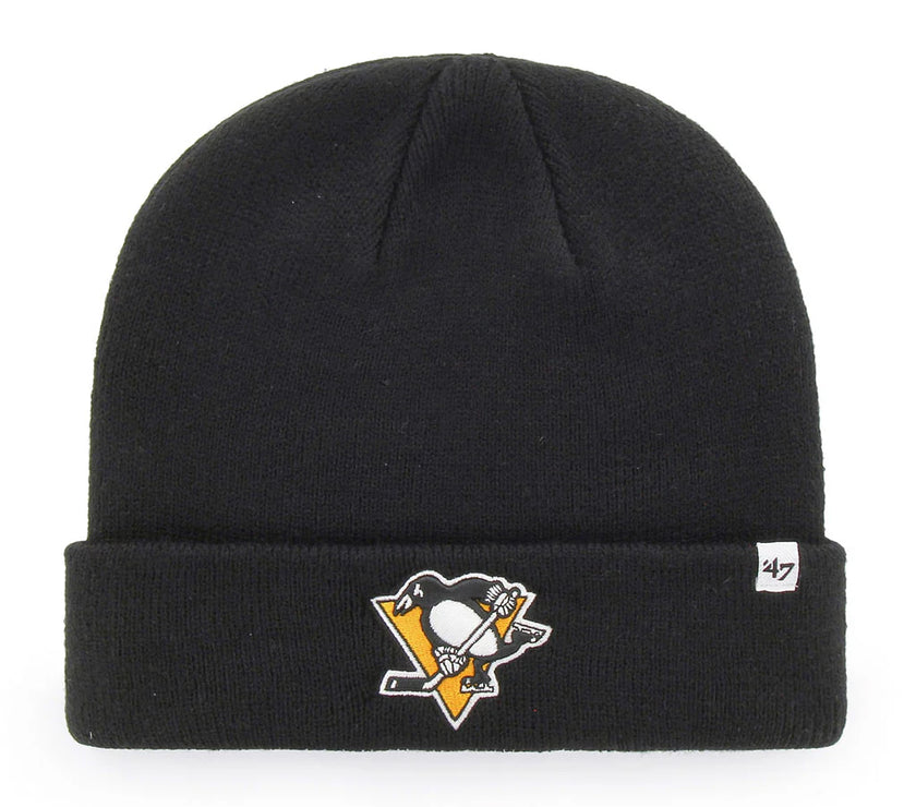 Gorro de punto básico con puños de los Pittsburgh Penguins NHL