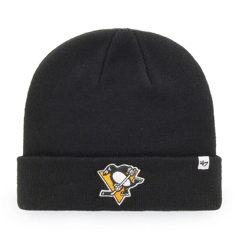 Gorro de punto básico con puños de los Pittsburgh Penguins NHL