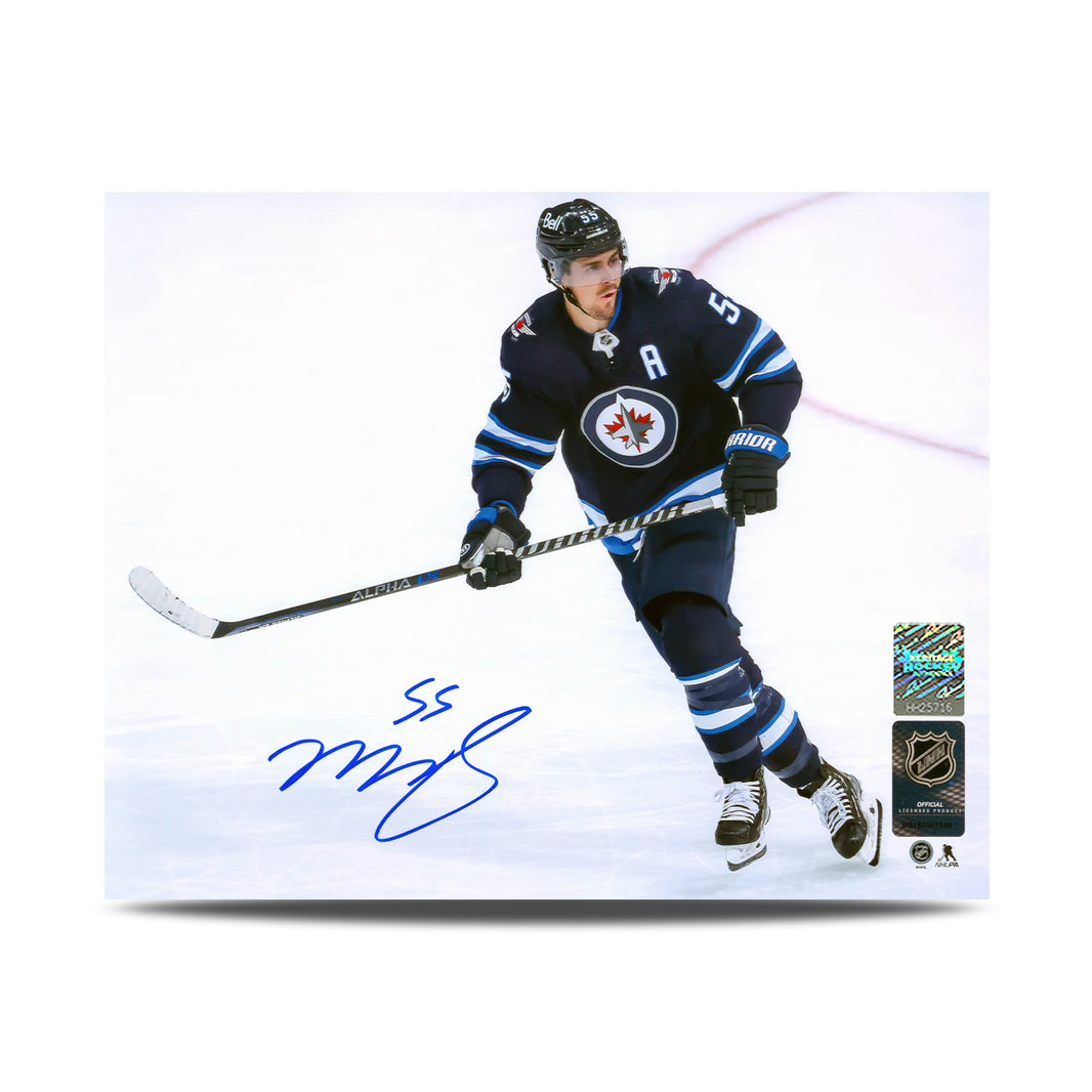 Fotografía de 8 x 10 firmada por Darryl Sittler, capitán de los Toronto Maple Leafs