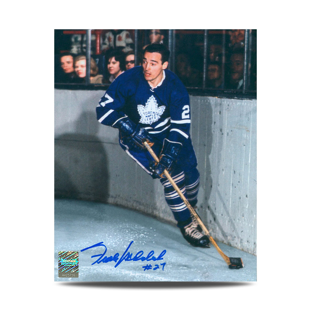 Darryl Sittler a signé la photo du capitaine des Maple Leafs de Toronto 8 x 10