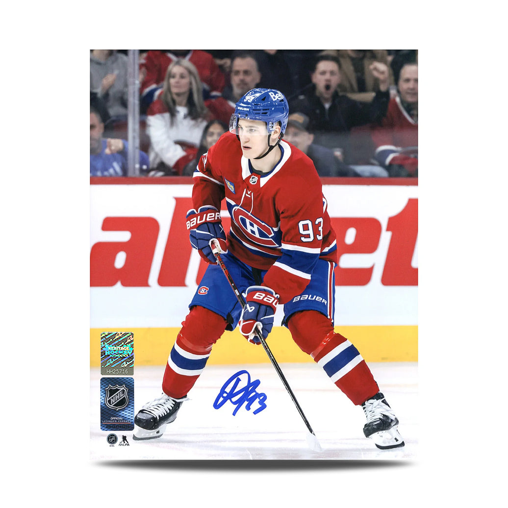 Ivan Demidov Signed Montreal Canadiens 1st NHL Game 8X10 Photo